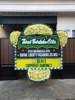 Papan Bunga Duka di Cibeuti