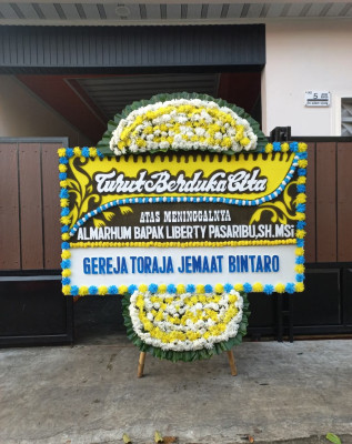Papan Bunga Duka di Cibeuti