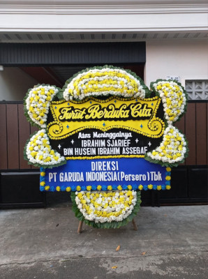 Papan Bunga Duka di Cibeuti